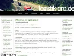 Sites similar to logistik-pro.de