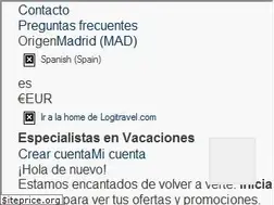 Sites similar to logitravel.es