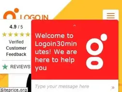 Sites similar to logoin30minutes.com