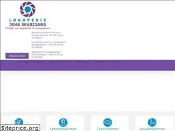 Sites similar to logopedie-irmasparidans.nl