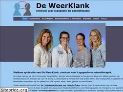 Sites similar to logopediedeweerklank.nl