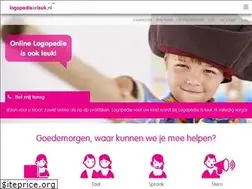 Sites similar to logopedieisleuk.nl