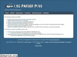 Sites similar to logparserplus.com