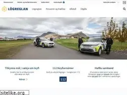 Sites similar to logreglan.is