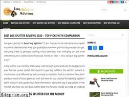 Sites similar to logsplitteradvisor.com
