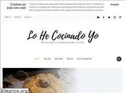 Sites similar to lohecocinadoyo.com