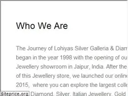 Sites similar to lohiyasgalleria.com