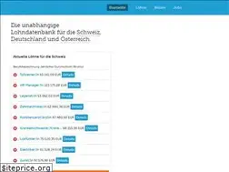 Sites similar to lohnanalyse.ch