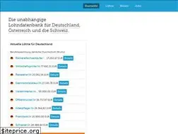 Sites similar to lohnanalyse.de