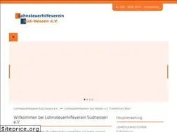 Sites similar to lohnsteuerhilfe-suedhessen.de
