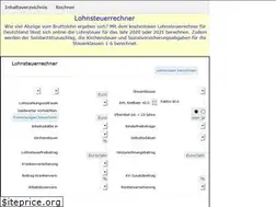 Sites similar to lohnsteuerrechner.biz