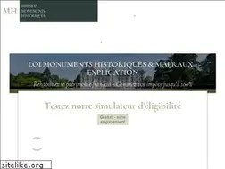 Sites similar to loi-malraux-monuments-historiques.fr
