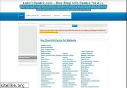 Sites similar to loinfocentre.com