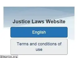 Sites similar to lois.justice.gc.ca