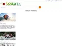 Sites similar to loisirs.fr