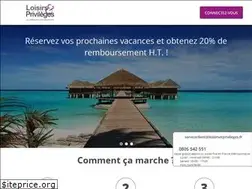 Sites similar to loisirsetprivileges.fr