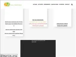 Sites similar to loisirssophiebarat.ca