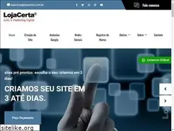 Sites similar to lojacerta.com.br