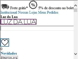 Sites similar to lojaluzdalua.com.br