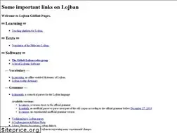 Sites similar to lojban.github.io
