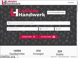 Sites similar to lokaleshandwerk.de