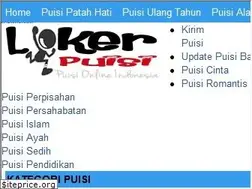 Sites similar to lokerpuisi.web.id