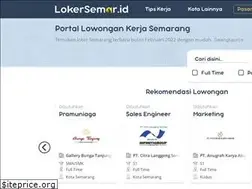 Sites similar to lokersemar.id