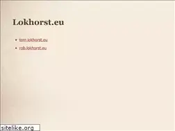 Sites similar to lokhorst.eu