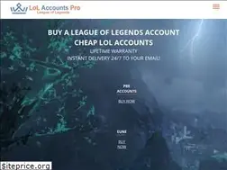 Sites similar to lol-accounts-pro.com