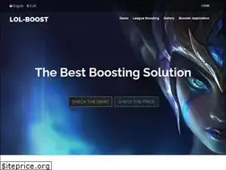 Sites similar to lol-boost.com