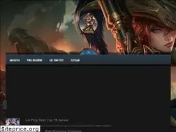 Sites similar to lol-ping.com