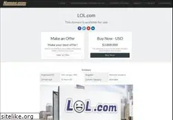 Sites similar to lol.com