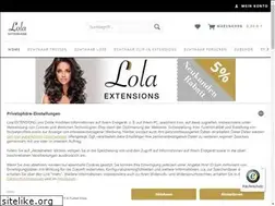 Sites similar to lola-extensions.de