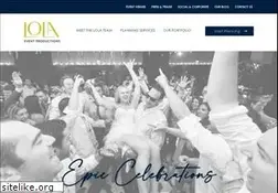Sites similar to lolaeventproductions.com
