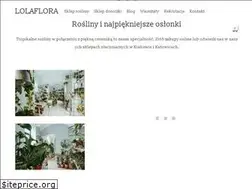 Sites similar to lolaflora.pl