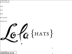 Sites similar to lolahats.com