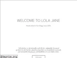 Sites similar to lolajanenaturals.com