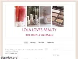 Sites similar to lolalovesbeauty.wordpress.com