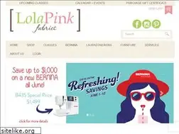 Sites similar to lolapinkfabrics.com