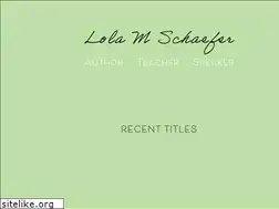 Sites similar to lolaschaefer.com