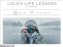 Sites similar to lolaslifelessons.com