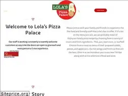 Sites similar to lolaspizzapalace.com