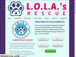 Sites similar to lolasrescue.com