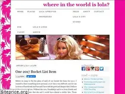 Sites similar to lolastravels.com