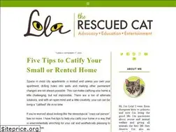 Sites similar to lolatherescuedcat.com