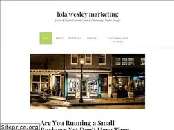 Sites similar to lolawesleymarketing.com