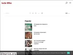 Sites similar to lolawho.com