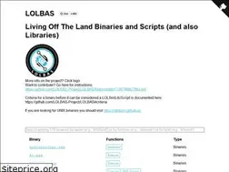 Sites similar to lolbas-project.github.io