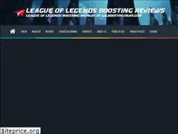 Sites similar to lolboostreviews.com