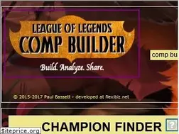 Sites similar to lolcompbuilder.com